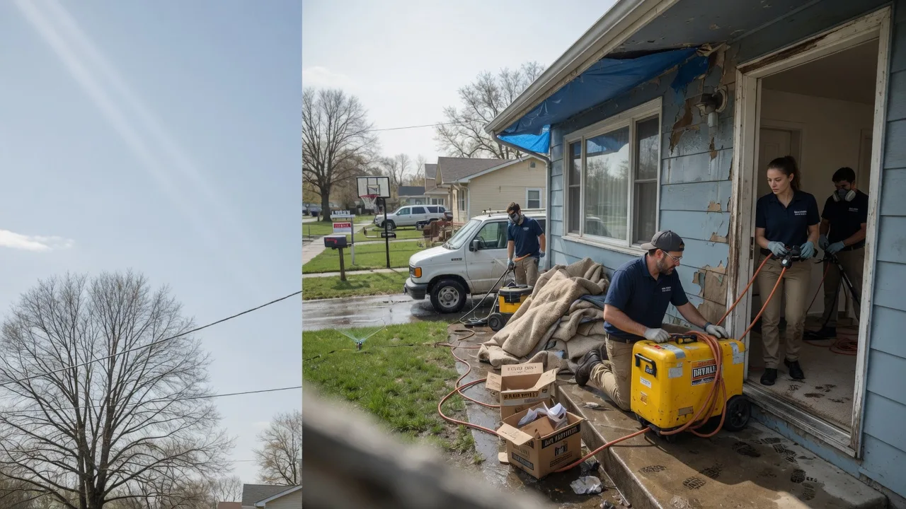 Basement Flood Cleanup in Murphy, TX near me
